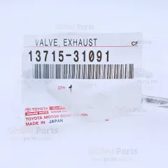Genuine Toyota OEM Exhaust Valve - 13715-31091