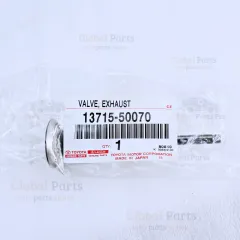 Genuine Toyota OEM Exhaust Valve - 13715-50070