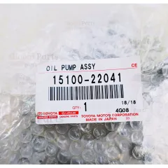 Genuine Toyota OEM Engine Oil Pump - 15100-22041