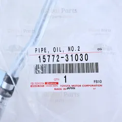 Genuine Toyota OEM Oil No. 2 Pipe - 15772-31030