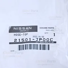 Genuine Nissan OEM Radiator Upper Hose - 21501-JP00C