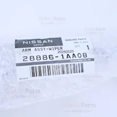 Genuine Nissan OEM Windshield Wiper Arm Assembly - 28886-1AA0B