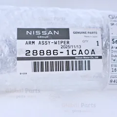 Genuine Nissan OEM Windshield Wiper Arm Assembly - 28886-1CA0A