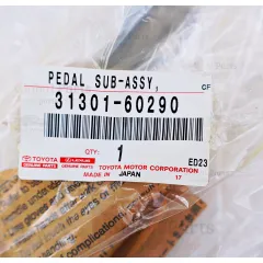 Genuine Toyota OEM Pedal Clutch - 31301-60290