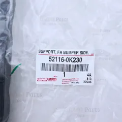 Genuine Toyota OEM Front Left Bumper Side Support - 52116-0K230