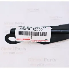Genuine Toyota OEM Right Hood Hinge Assembly - 53410-12550