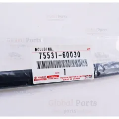 Genuine Toyota OEM Upper Outer Windshield Moulding - 75531-60030