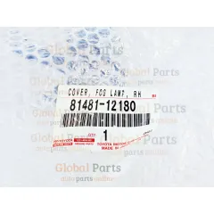 Genuine Toyota OEM Fog Lamp Right Cover - 81481-12180