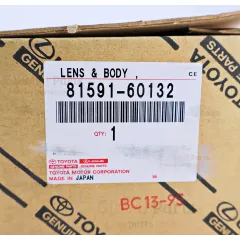 Genuine Toyota OEM Lens & Cover Rear Left - 81591-60132
