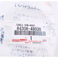 Genuine Toyota OEM Spiral Cable - 84306-48030