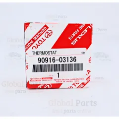 Genuine Toyota OEM Engine Coolant Thermostat - 90916-03136