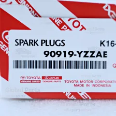 Genuine Toyota OEM Spark Plug K16-U11 - 90919-YZZAE